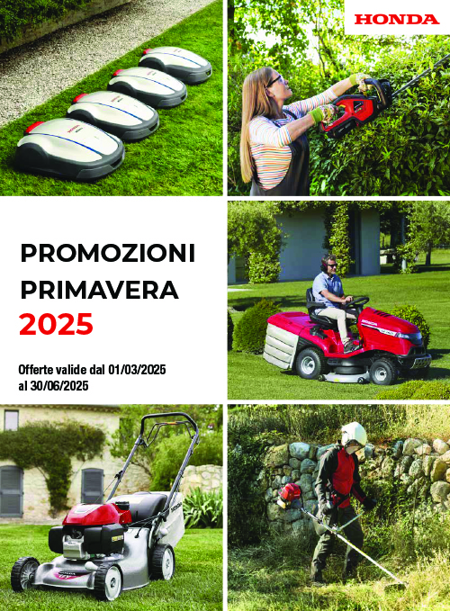 Volantino Honda Primavera 2025